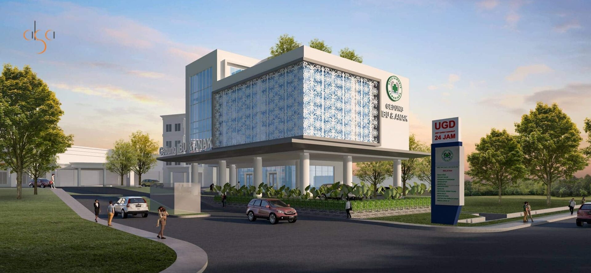 GD.KIA SAMARINDA - RS IA MOEIS - 3D