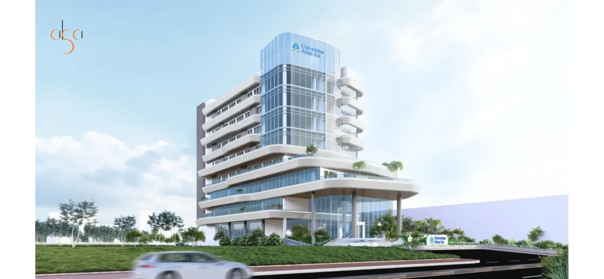 LAB TERPADU UNIV. ALMA ATA - 3D