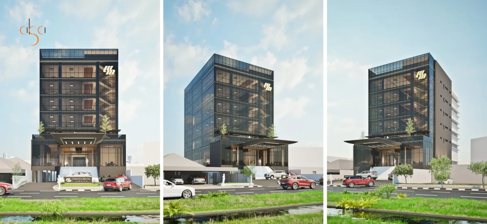 OFFICE SARANA METAL SBY - 3D